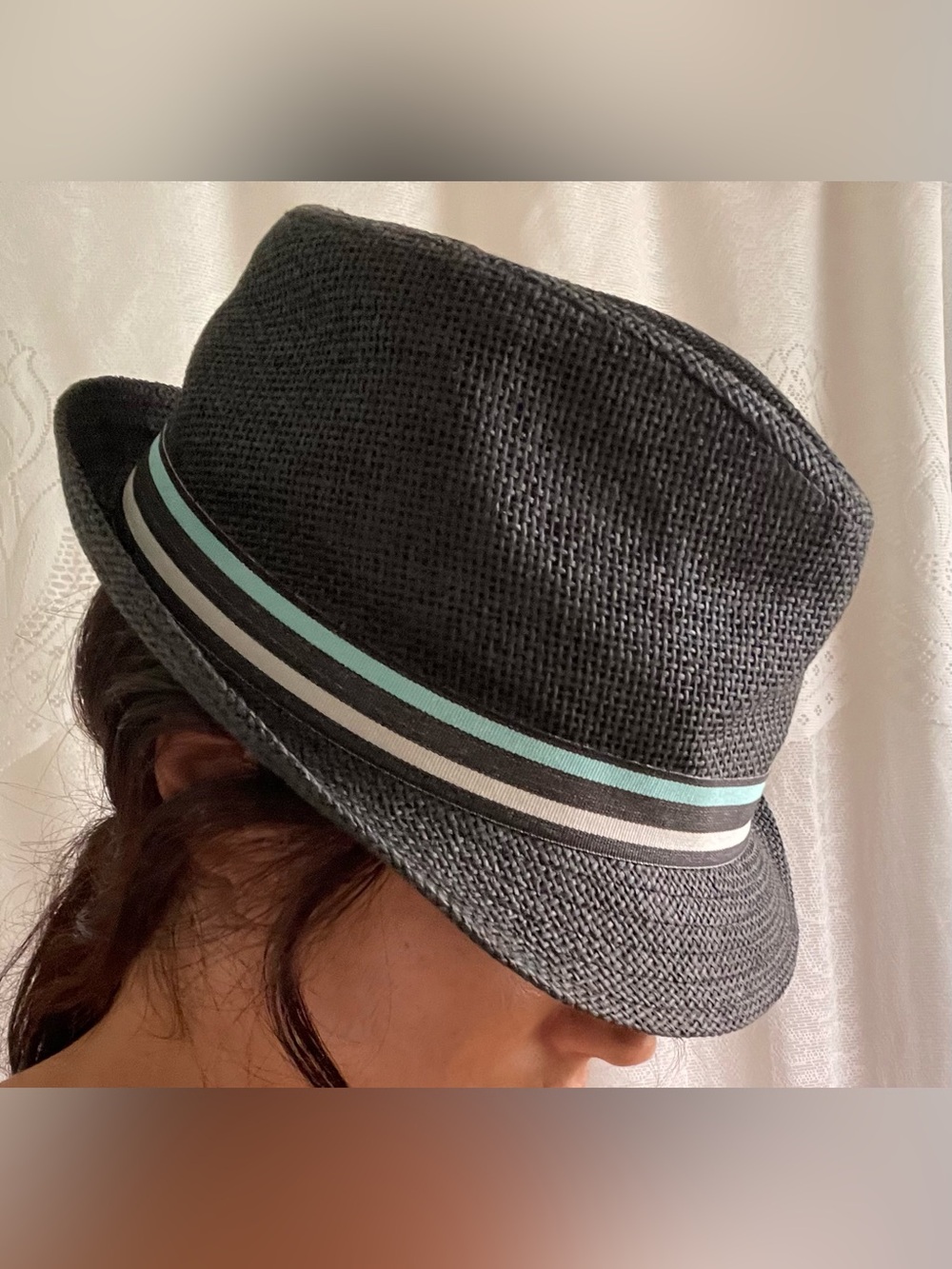 Classy Straw Fedora Hat